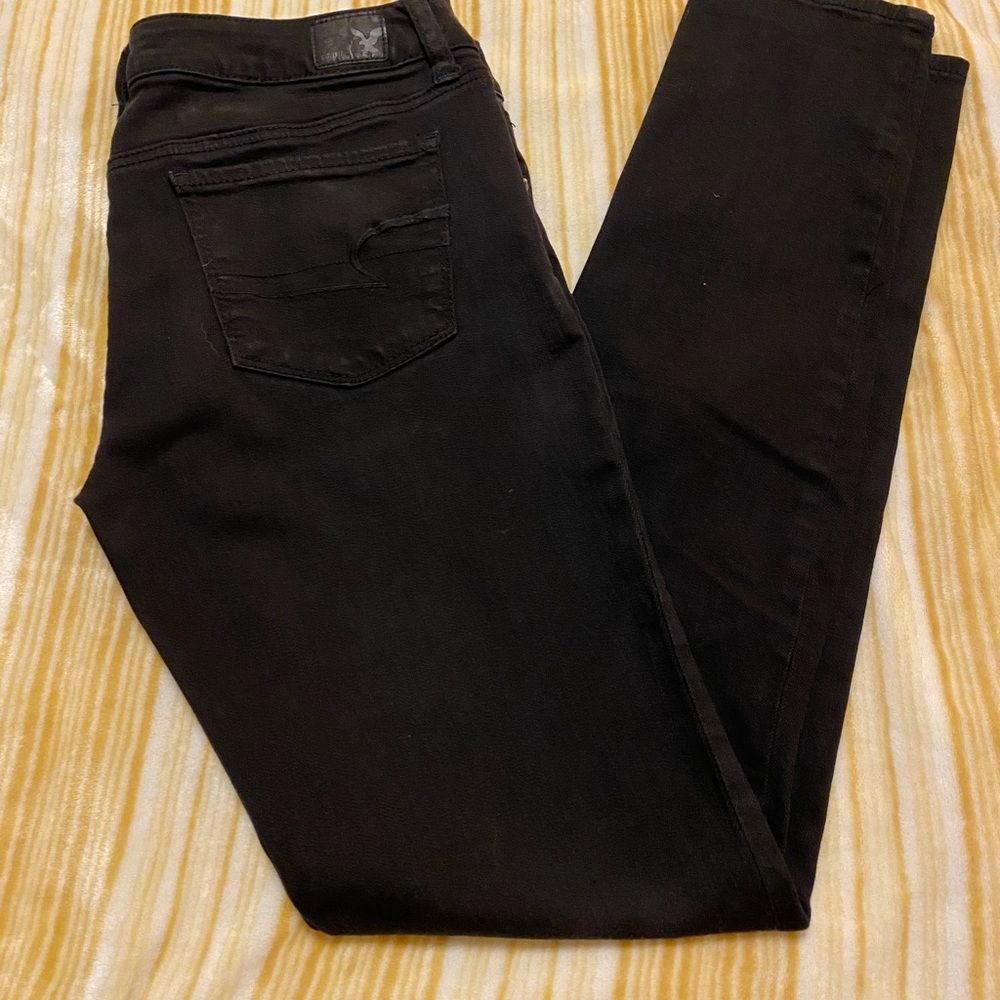 American eagle skinny jeans size 8 long